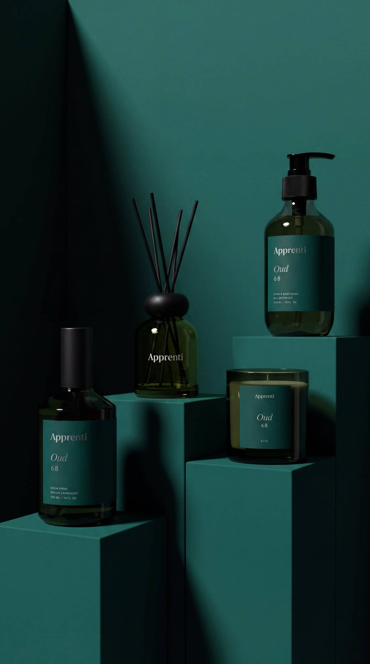 Oud 68 Candle