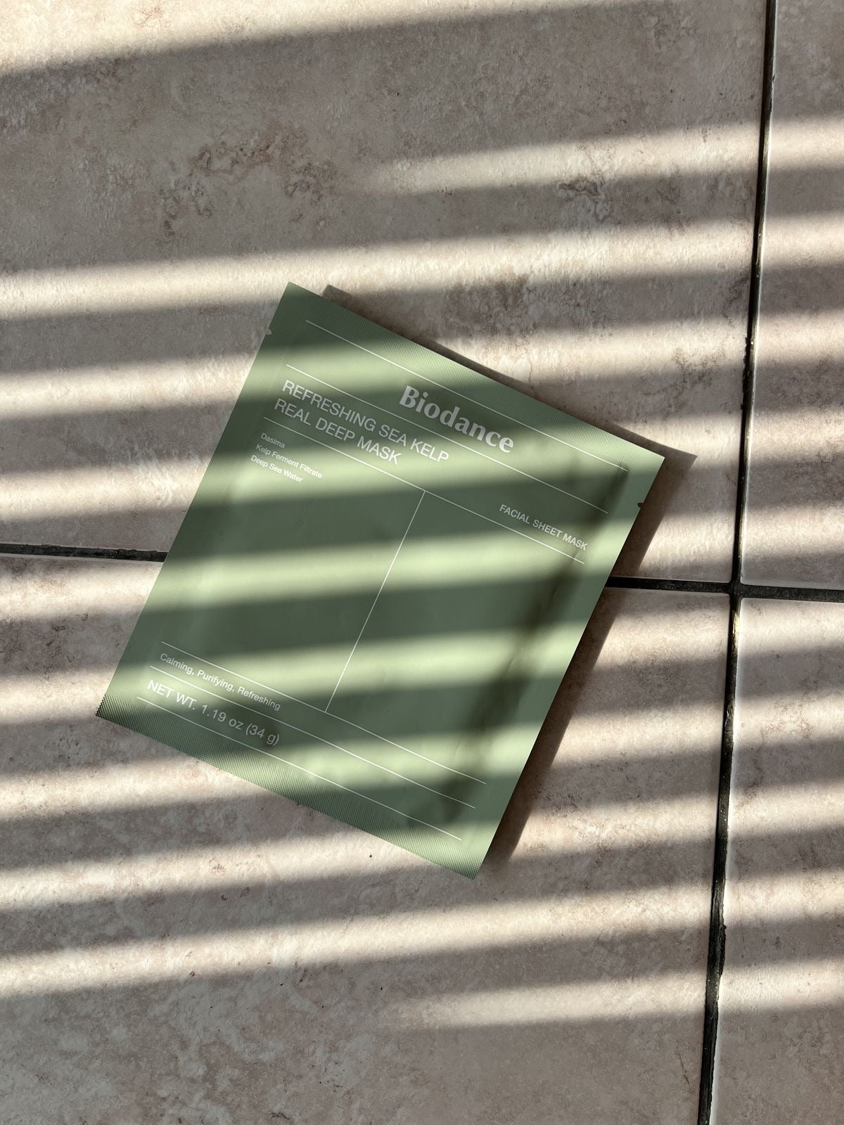 Bio Dance Refreshing Kelp Mask