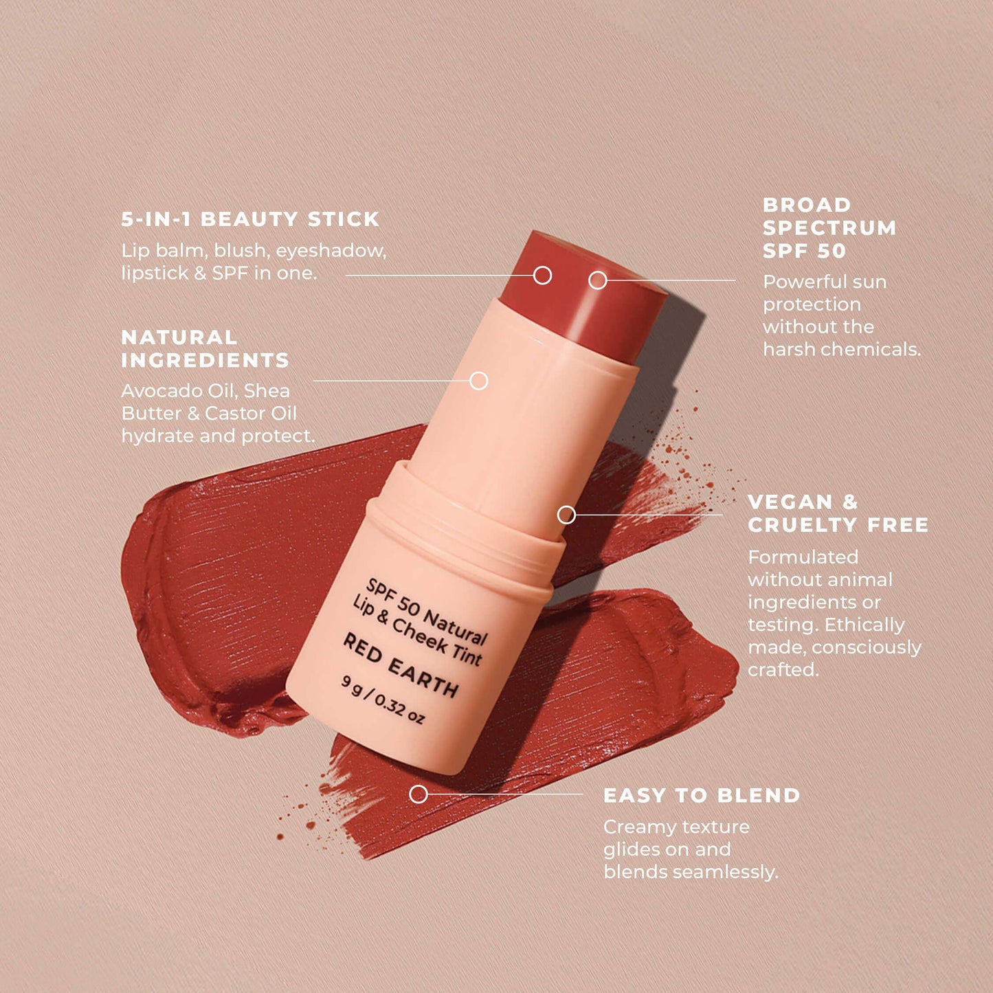 SPF 50 Natural Lip & Cheek Tint